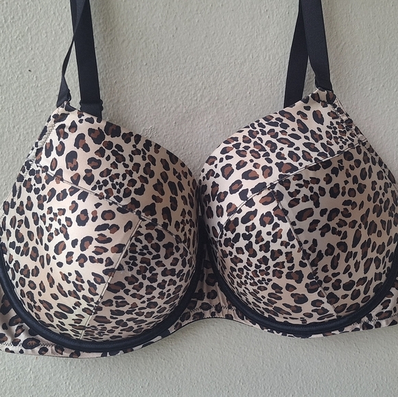 Cacique Lane Bryan Animal Print Bra Size 42DDD - Picture 2 of 6